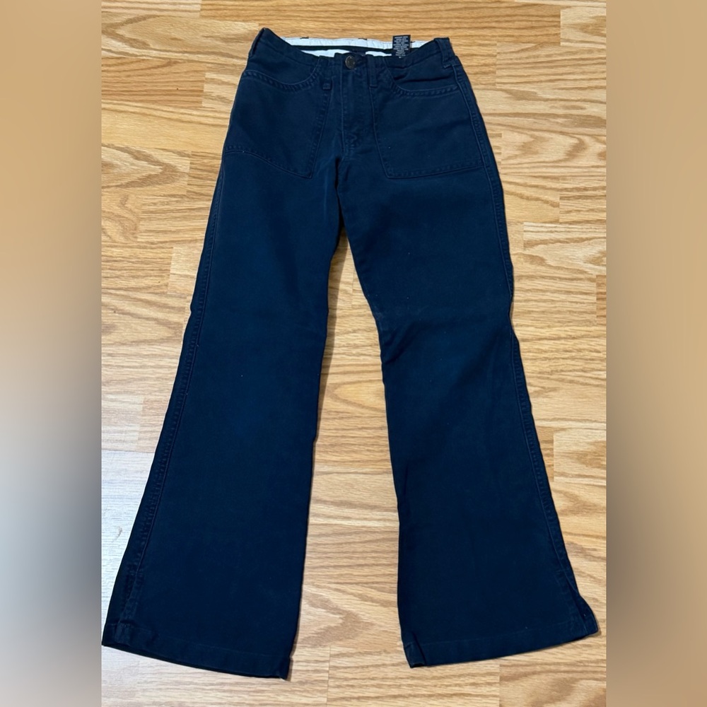 Abercrombie Kids Girls Navy Blue Pants Size 8 Bootcut